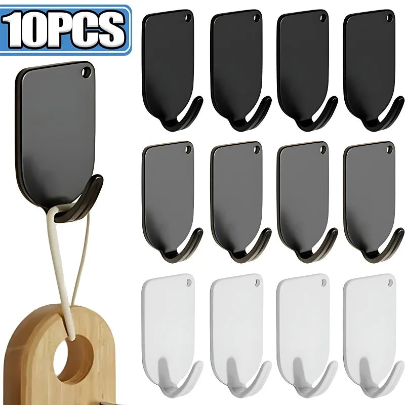 porte sacs adhésifs modernes acier inoxydable noir blanc multifonctionnels cuisine salle bains organisateur