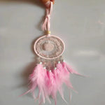 attrape rêves ethnique plumes filetage boho chic crochets ornement suspendu