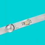 bande lumineuse led adhésive blanc bleu moderne connecteur câble alimentation opacité mat