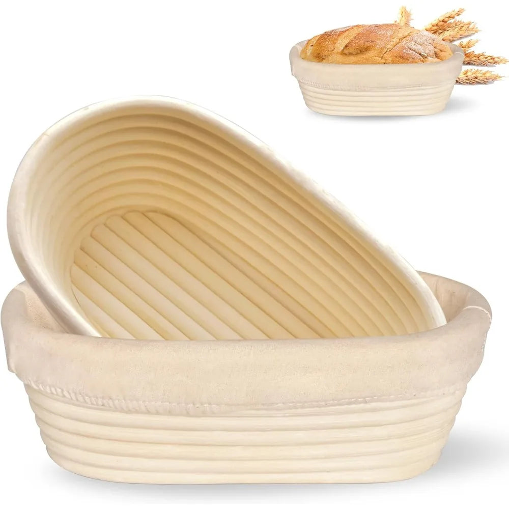panier pain tissu rayures horizontales classique couverture beige levée pain maison