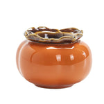 vase céramique vert émeraude pot fleurs hydroponique décoration intérieur plante verte rustique champêtre