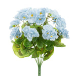fleurs artificielles soie rouge vert modernes décoration intérieure anniversaire mariage baby shower