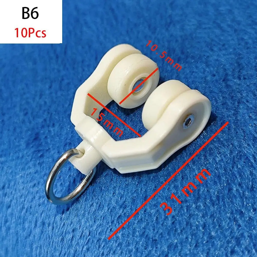 clips suspension blancs ronds rondelles noires moderne 12.5mm 20mm 34mm clips meuble fixations transparentes