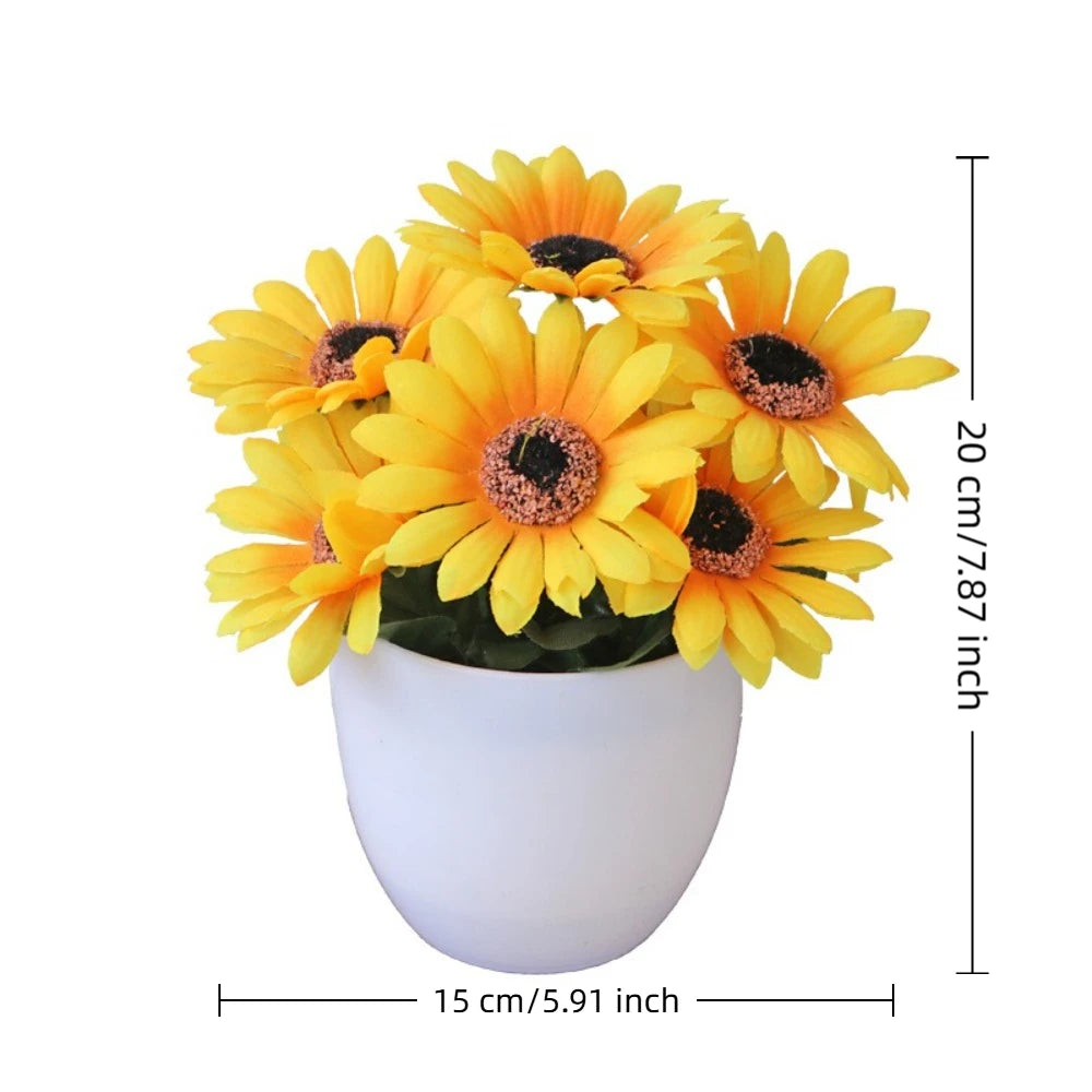 bouquet fleurs artificielles rose blanche violette jaune rouge intérieur décoration moderne minimaliste