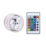 ampoules led sous marines 16 couleurs transparentes opalescentes piscine télécommande moderne