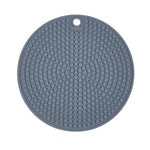 coussin isolation silicone moderne gris bleu rouge texture points opacitéSuspension
