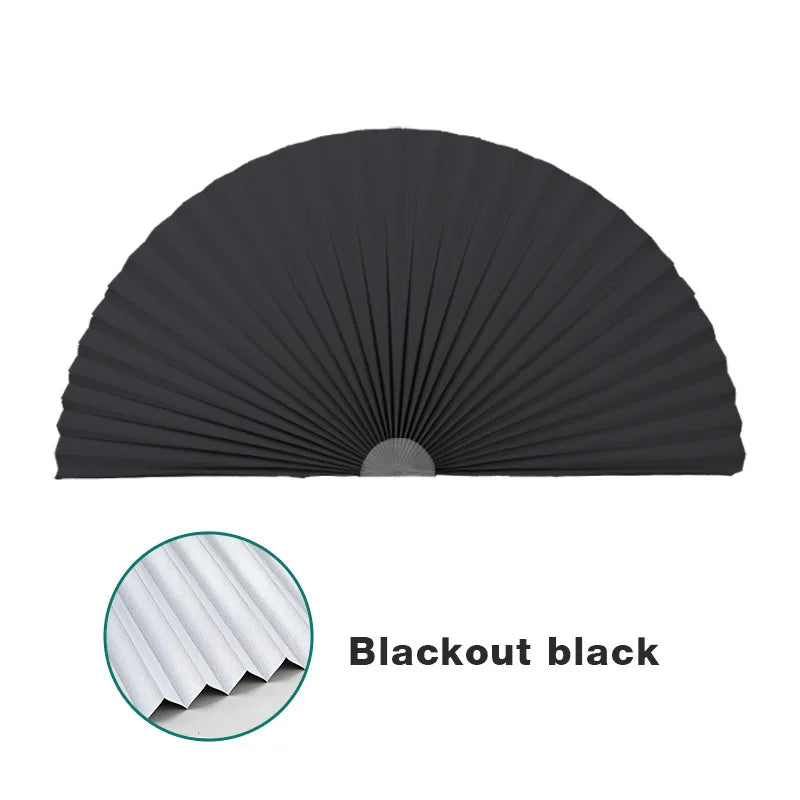 rideau plissé blanc opacité moderne pliures horizontales semi circulaire tissu polyester isolation thermique