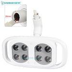 lampe dentaire led blanc moderne interrupteur réglable indicateur capteur infrarouge tringle 26mm 22mm