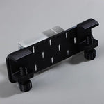 support mural blanc noir clips magnétiques grille perforations outils organisation pratique fonctionnel