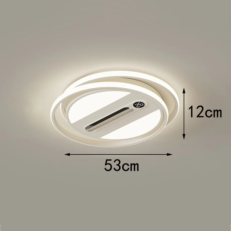 ventilateur led noir blanc moderne certification vde ul cqc ccc