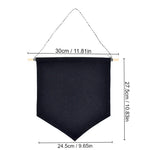 foulard moderne imprimé broches blanc tringle fixations 30cm 27.5cm