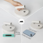 lampe murale moderne led dimmable blanc mat interrupteur tactile fixée mur chambre entree