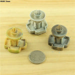 fontaine miniature résine marron gris texture vieillie artisanal paysagiste décoration maison bricolage rustic