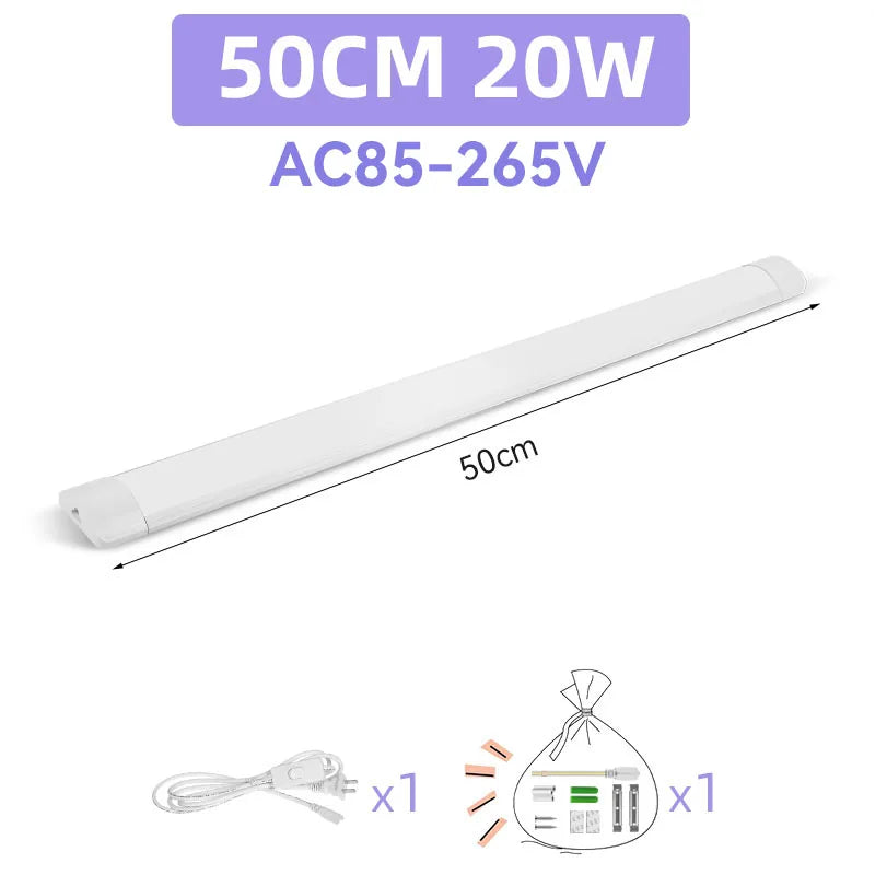 tube led blanc moderne 180v 180° hautes lumens 50000h blancs