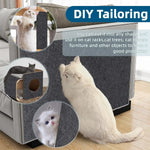 tapis anti griffures auto adhésif chat tapis amovible protection canapé découpable paws sharpen tissu