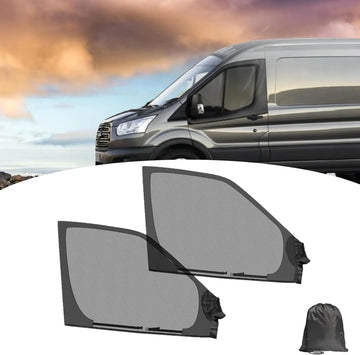 pare soleil voiture fenêtre protection uv fibre synthétique noir moderne clips sac rangement 106cm