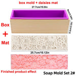 moules savon silicone fleur motif floral dentelle géométrique artisanal décoratif