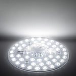 plafonnier led rond adhésif moderne blanc 12w 18w 24w 30w 50w