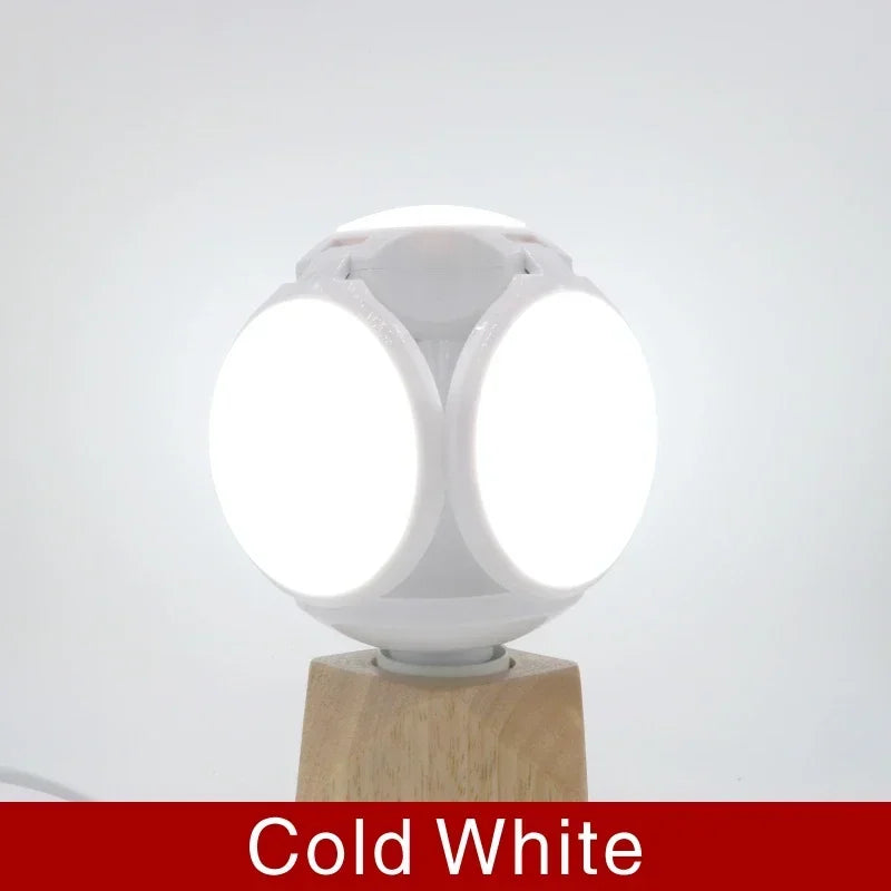 lampe led moderne blanc froide 360 degrés e27 2000 lumens 50000h aluminium abs