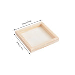 cadres bois naturels classiques différents enfants decoration photo façon rustique