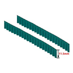 ceinture rideau chanvre 11.5mm 10m 15m 18m 20m 30m 50m vert rayures verticales moderne