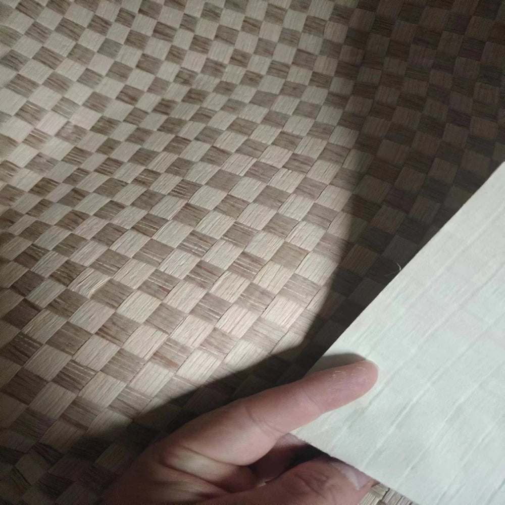 papier peint tissé imitation bois moderne rustique adhésif beige clair foncé décoration mur