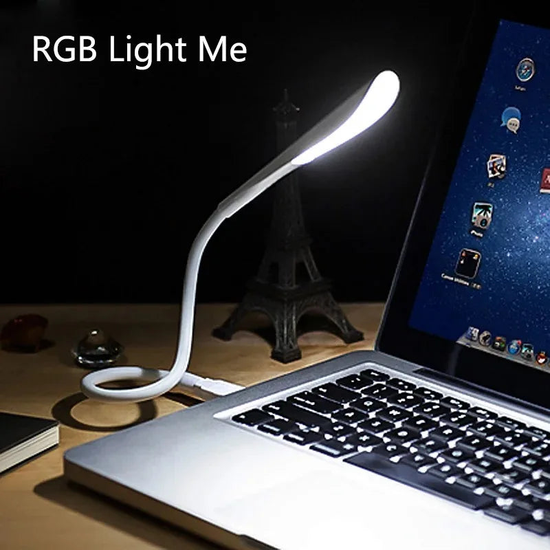 lampe usb led flexible moderne blanc rose turquoise lecture travail