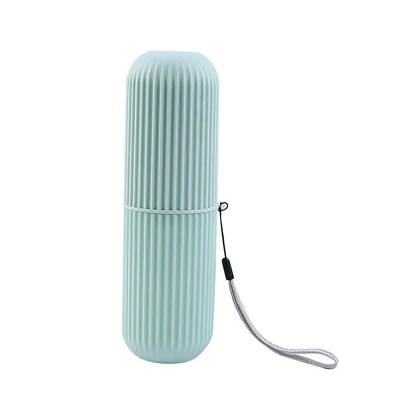 tasse dents réutilisable gris rose vert blanc rayures horizontales moderne minimaliste poignée amovible étui