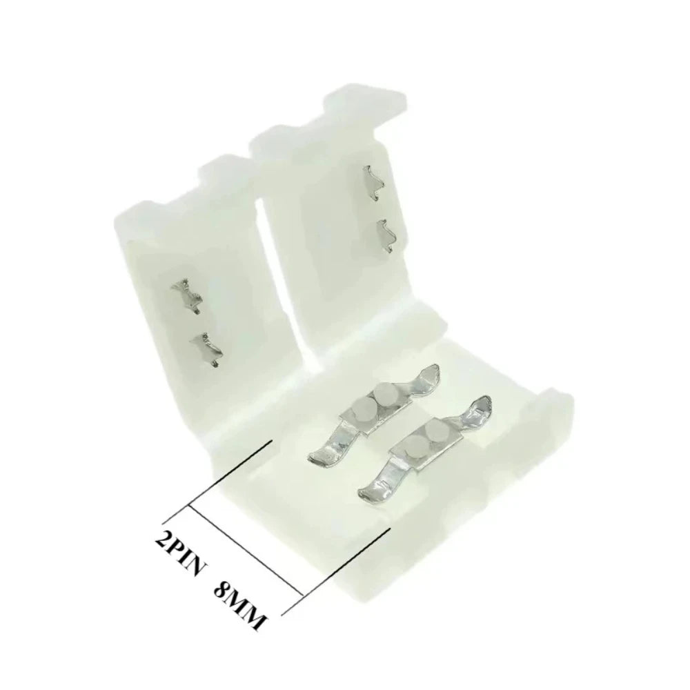 connecteurs led rgb ws2812 blanc clips pragmatique 2pin 3pin 4pin 5pin 6pin(rgbw)