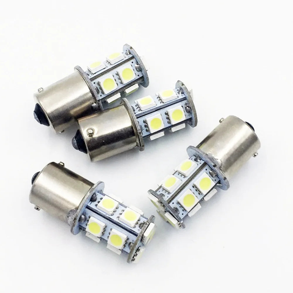 ampoule led 12v argentée blanc diodes modernes adhésif 16x20x42mm