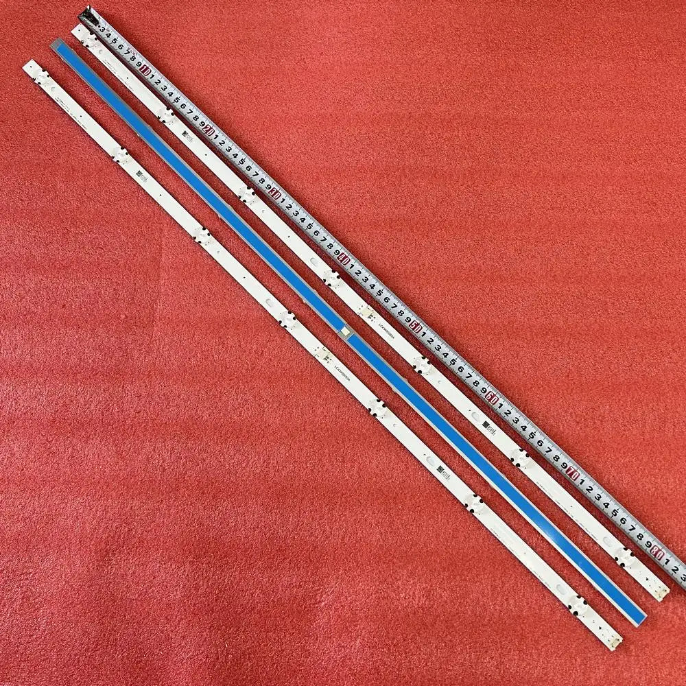 barre led blanc moderne connecteurs électriques 80cm 50cm