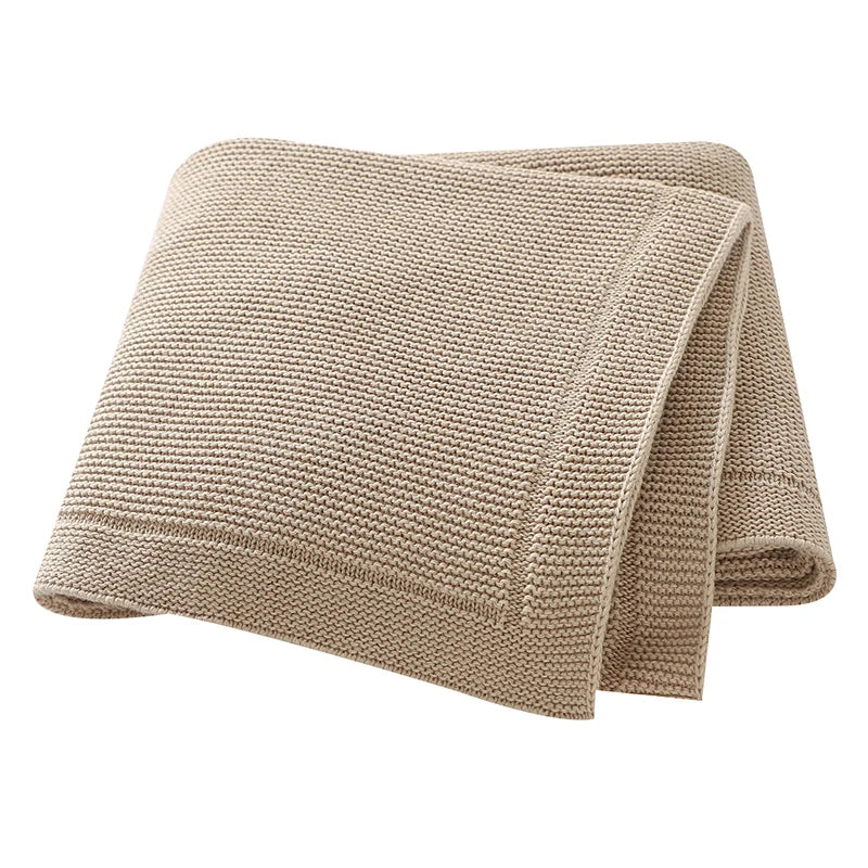 couverture bébé unisexe coton solide toute l'année rose fine opaque simple