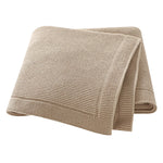 couverture bébé unisexe coton solide toute l'année rose fine opaque simple