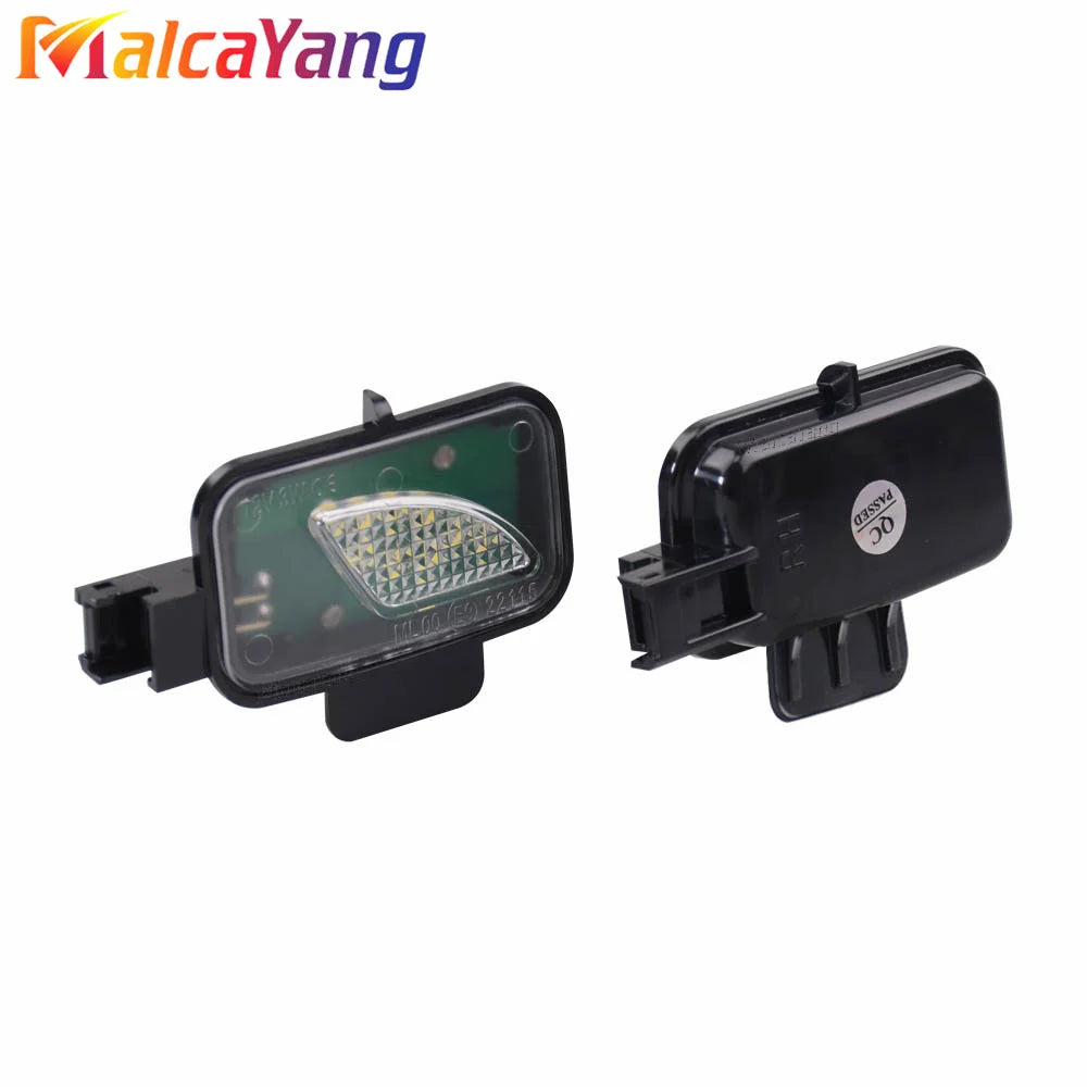 lampe led sol voiture noire moderne clips fixations câbles 2400 lumens 12v passat b8