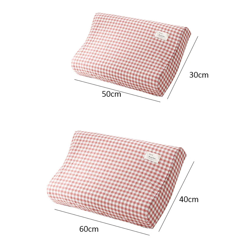 taie d'oreiller coton solide couleur rouge bleu gris vert rose moderne minimaliste 30x50cm 40x60cm
