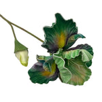 bouquet fleurs artificielles iris réalistes décoration intérieure mariage fête rose blanc violet bleu jaune