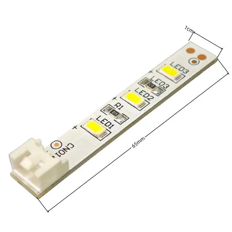 ruban led blanc moderne 65mm 10mm connecteur maison bricolage éclairage efficace