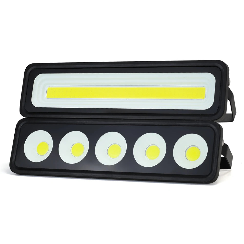projecteur led moderne ip65 noir blanc fixations vis cables couleurextérieur résistant