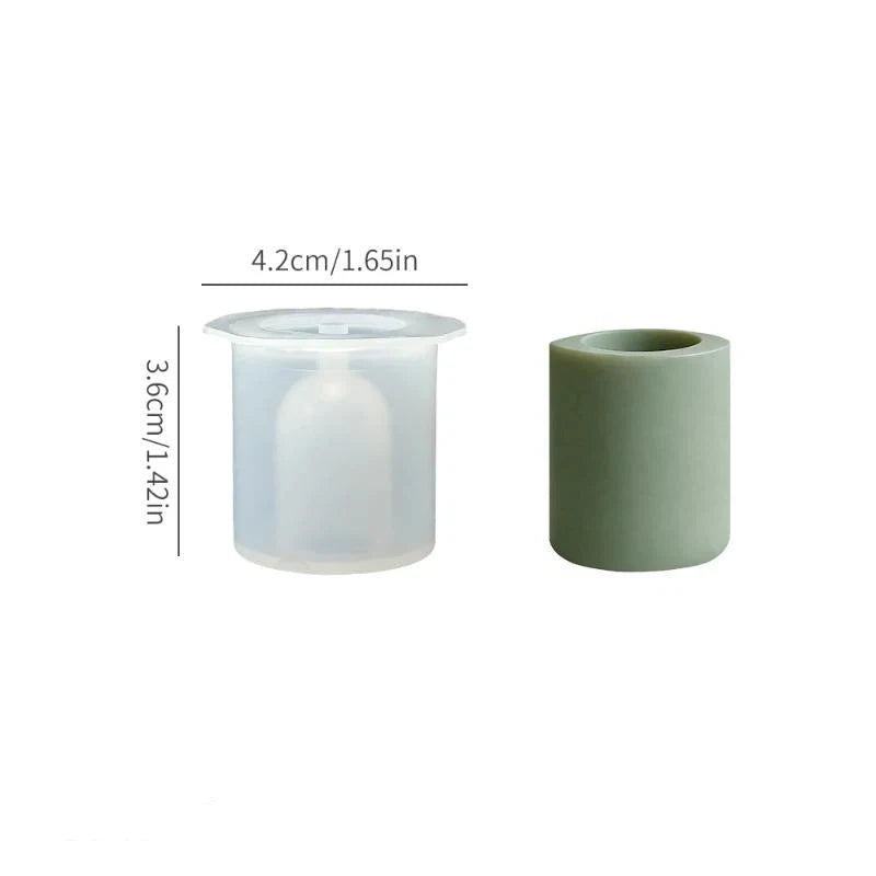 support fleurs silicone transparent tube lab animal compagnie moderne minimaliste