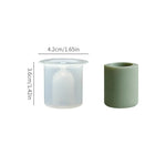 support fleurs silicone transparent tube lab animal compagnie moderne minimaliste
