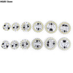 plaque led circulaire diodes blanc moderne technologique 28mm 35mm 40mm 44mm 48mm