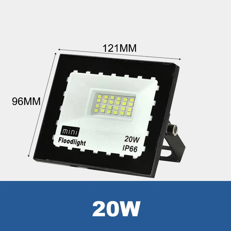 projecteur led extérieur ip66 moderne noir réglable 10w 20w 30w 50w 100w