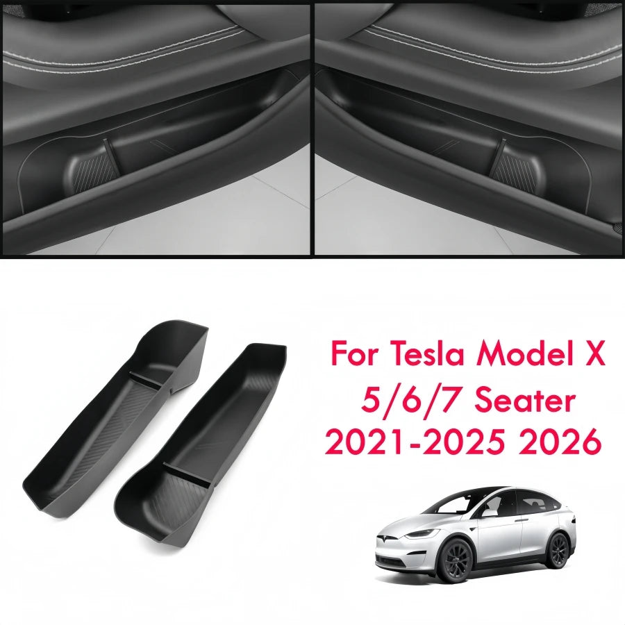 organisateurs porte voiture tesla model texturés adhésifs modernes minimalistes noirs gris clair