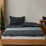 ensemble couette oreillers maison polyester gris beige doux confortable moderne printemps été automne hiverwasher