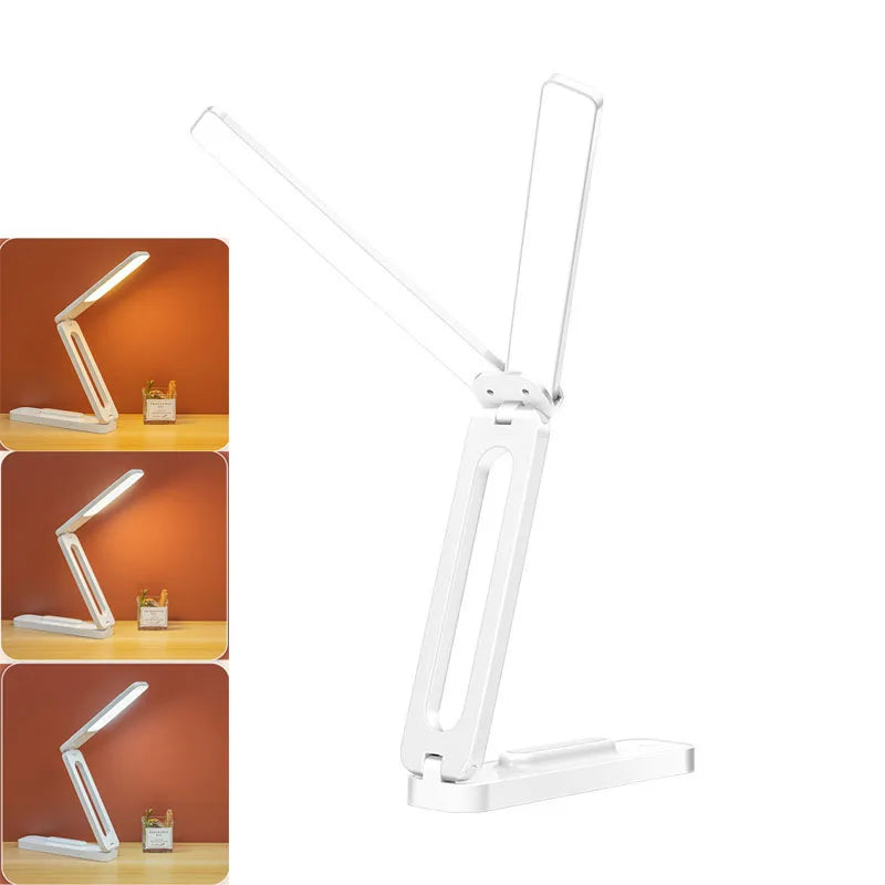 lampe pliable moderne blanc sans ombre interrupteur tactile flux lumineux bas certification rohs adaptable