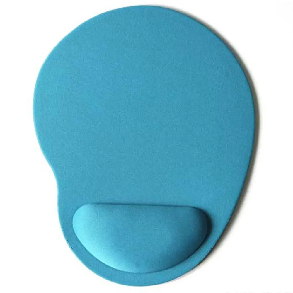 tapis souris ergonomique adhésif noir rouge bleu orange violet moderne confortable