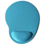 tapis souris ergonomique adhésif noir rouge bleu orange violet moderne confortable