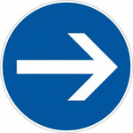 panneau signalisation interdiction stationner métal rond rouge blanc garage décoration murale extérieur voiture interdit