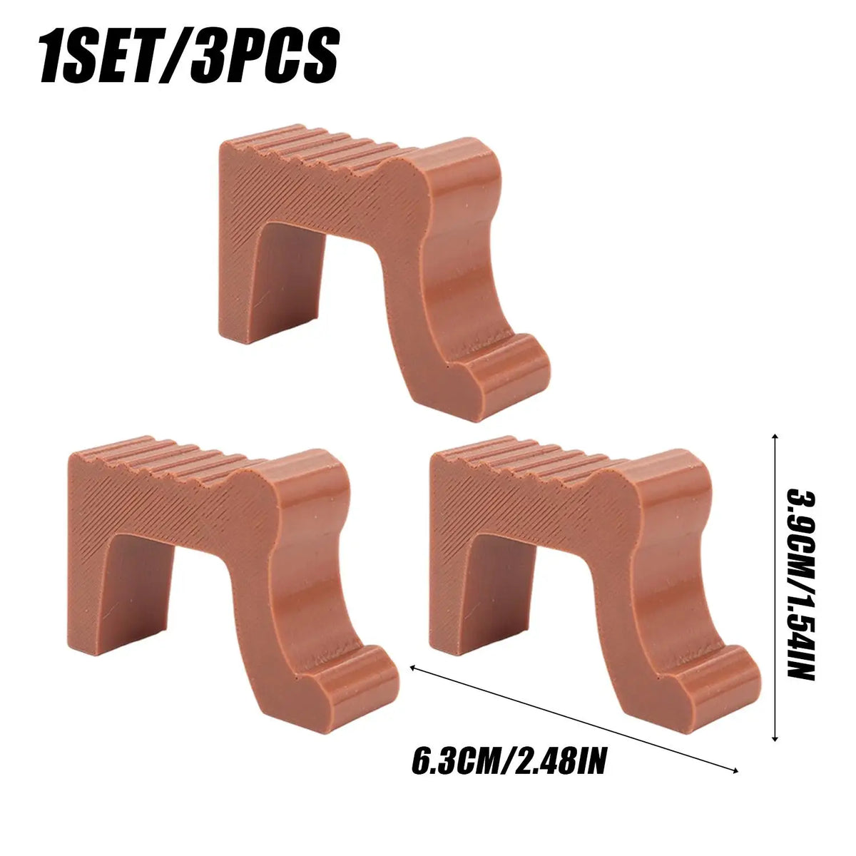 supports pots fleurs marron noir blanc texture moderne minimaliste clips adhésifsextérieurintérieur
