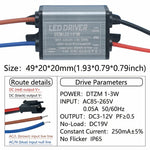 driver led étanche ip65 gris métallique plat industriel câbles couleur tension ip65 120v 240v